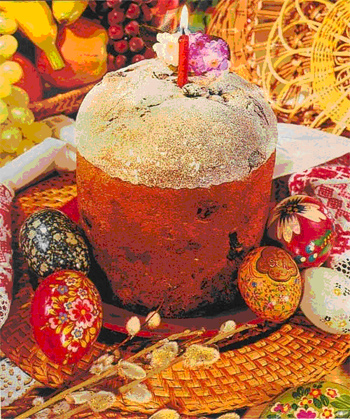 Пасхальные куличи в ресторане «Жуковка»